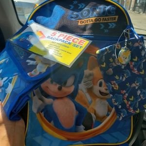 Sonic the hedgehog backpack